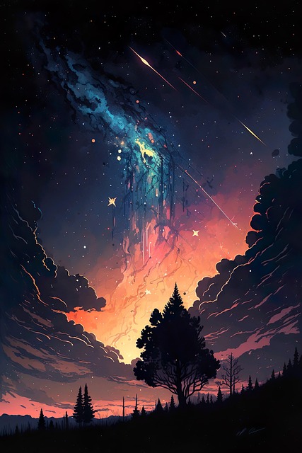 Free Bookcover Night illustration and picture