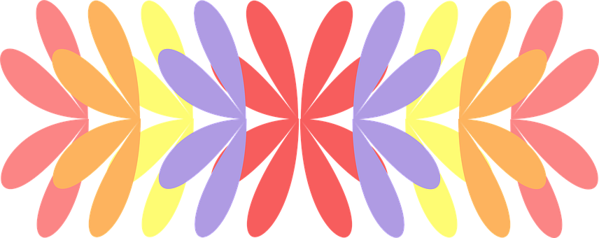 Flores, Pétalos, Floral, Bandera, Patrón