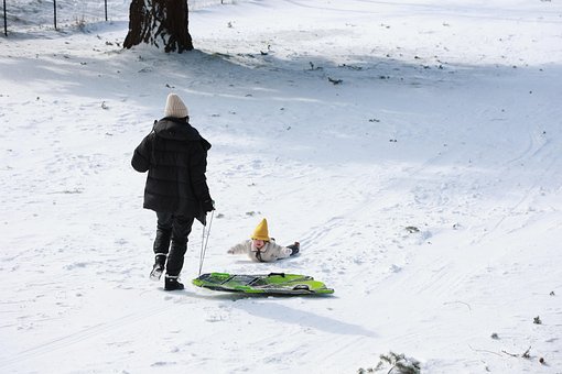 Sneeuwende Dag, Seizoen, Sneeuw, Koud