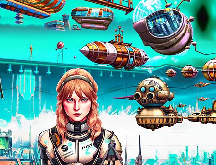 Steampunk, Nava Spatiala, Spaţiu