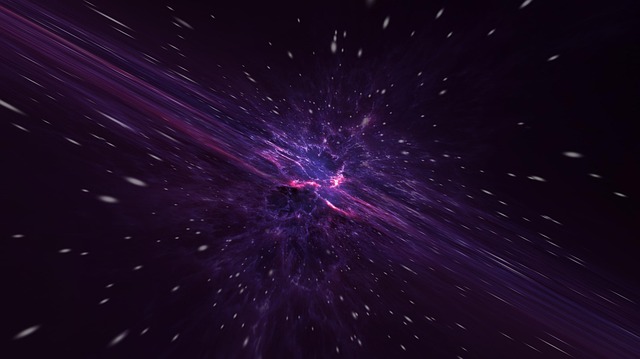 Free space nebula supernova illustration