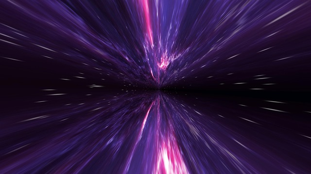 Free space nebula supernova illustration