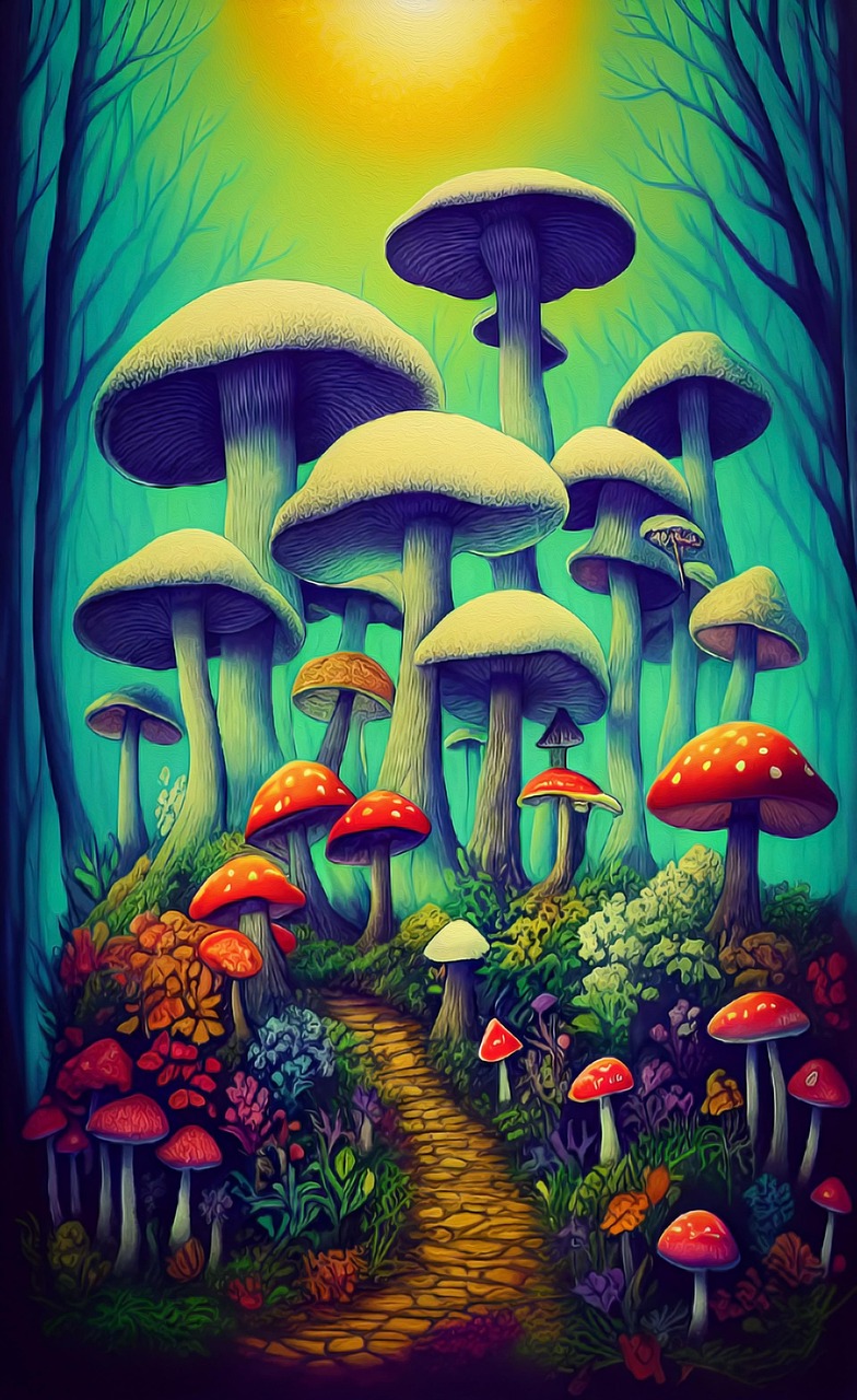Ai产生的 蘑菇 幻想 - Pixabay上的免费图片 - Pixabay