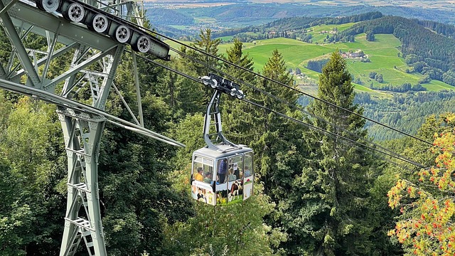Schwarzwald, Schauinsland, Seilbahn