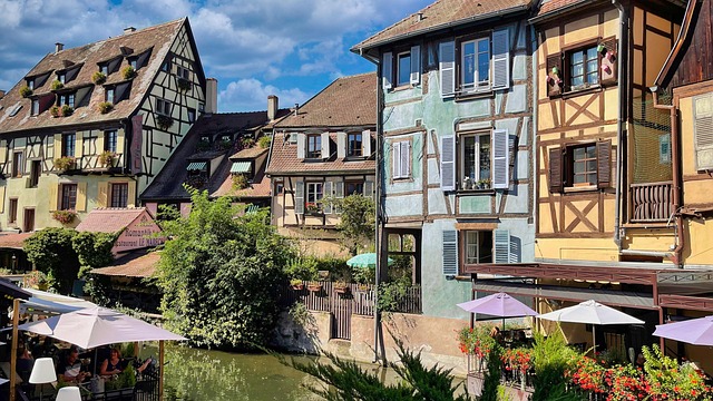 Frankreich, Colmar, Wasser, Architektur