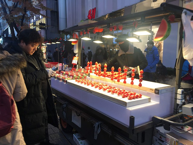Free Myeongdong Koreanstrawberry photo and picture
