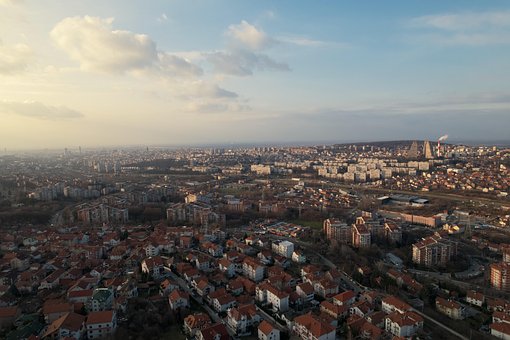 Serbien, Beograd, By, Arkitektur, Europa