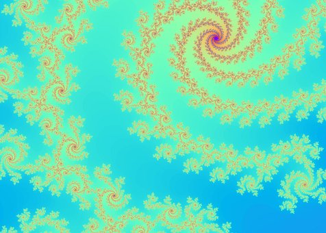 Free Spiral Fractal illustration and picture