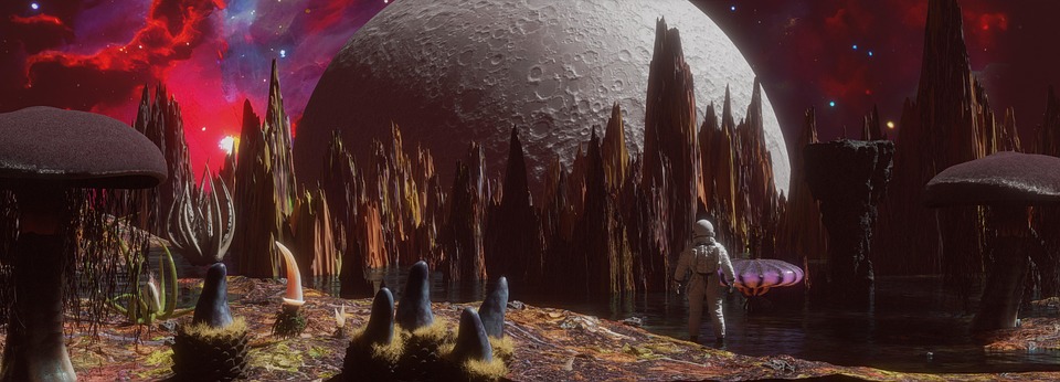 Download Alien, Planet, Landscape. Royalty-Free Stock Illustration ...