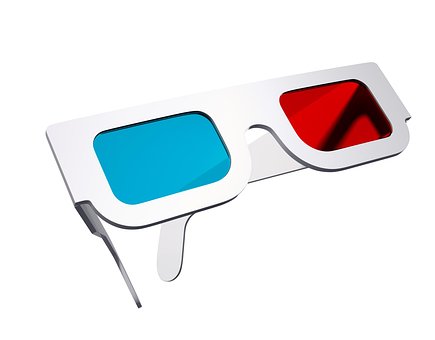 Free Movie 3D Glasses illustration and picture