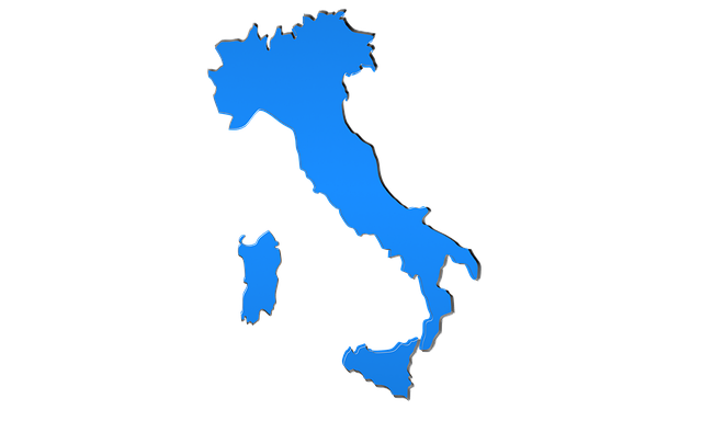Free italy map country illustration