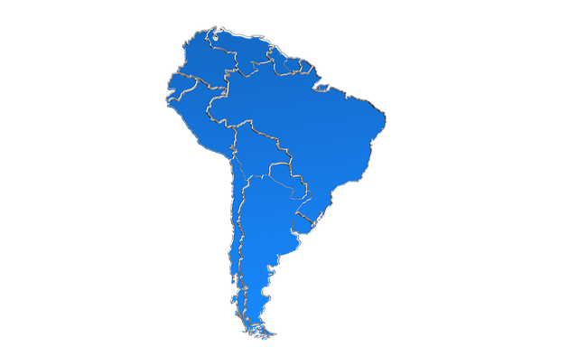 Free south america map country illustration