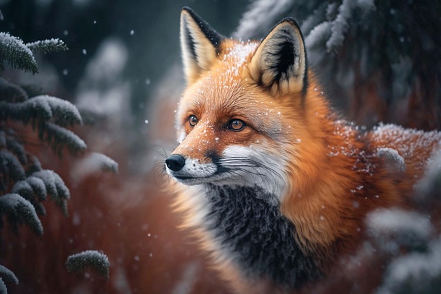 Ki-Generiert, Tier, Fuchs, Junger Fuchs