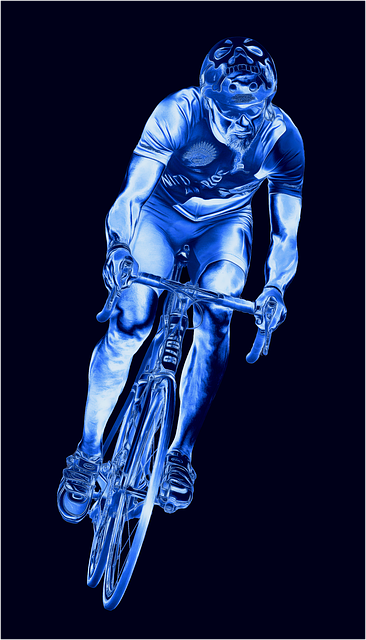 Free cyclist bicycle sport illustration