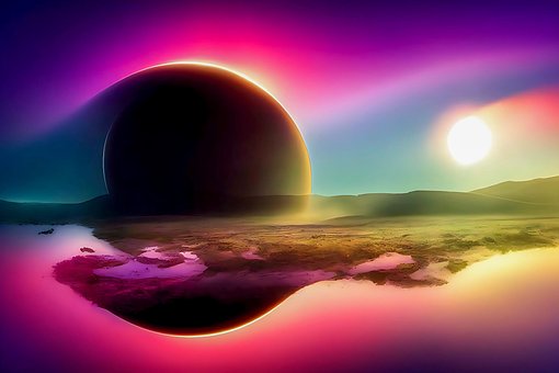 Abstrakt, Bunt, Natur, Landschaft, Solar