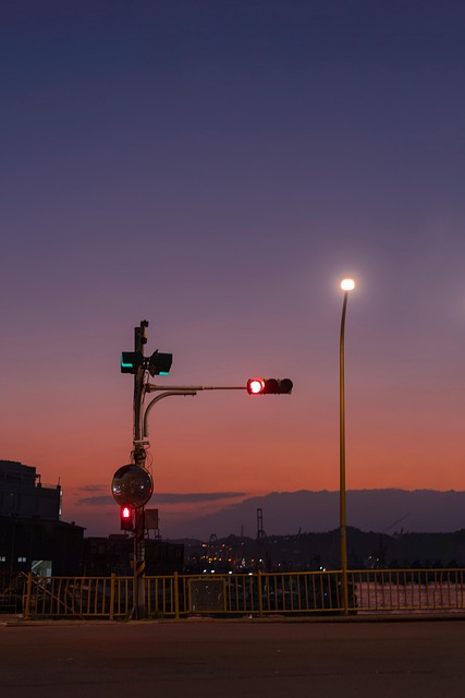 Rua, Iluminação Pública, Semáforo