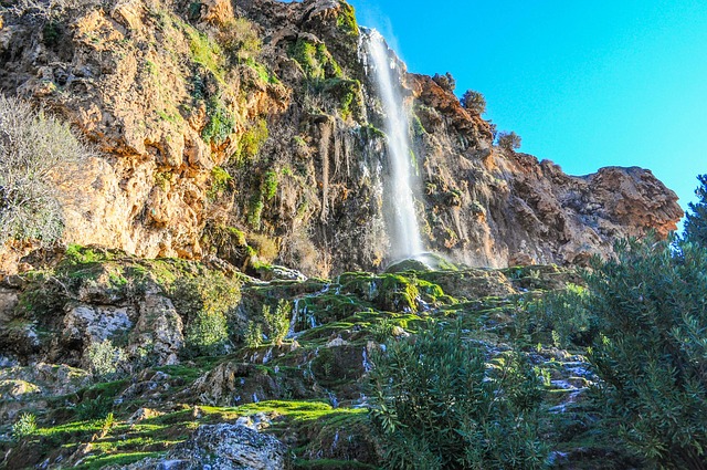 Free Waterfall Winter photo and picture