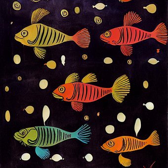 Free Ai Generated Fish illustration and picture