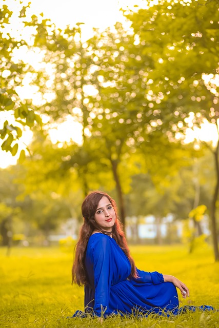 Kvinde, Model, Kjole, Parkere, Stil