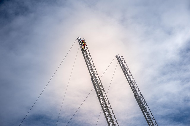 Free Firefighter Ladder photo and picture