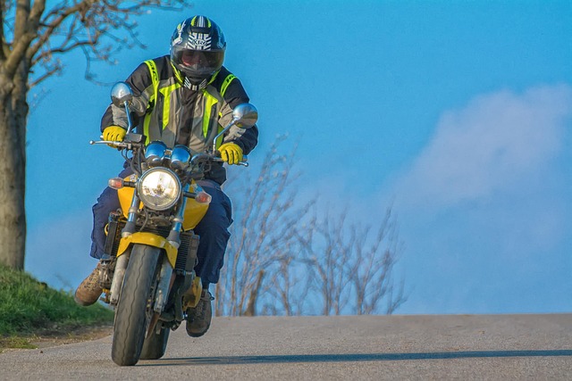 Free Man Biker photo and picture