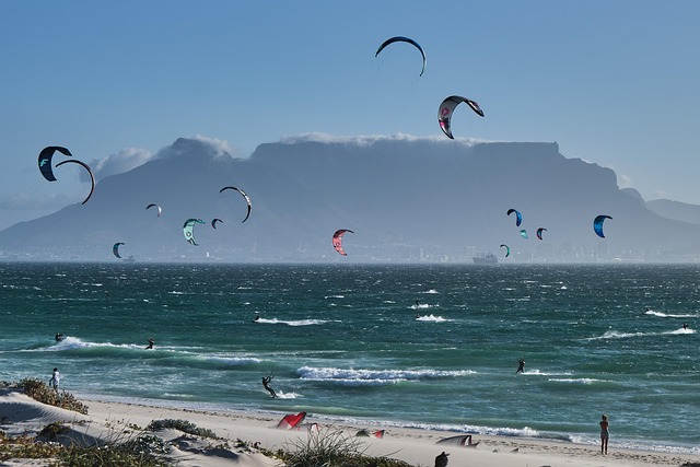 Free Kitesurfing Sea photo and picture