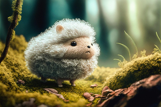 Free ai generated sheep lamb illustration