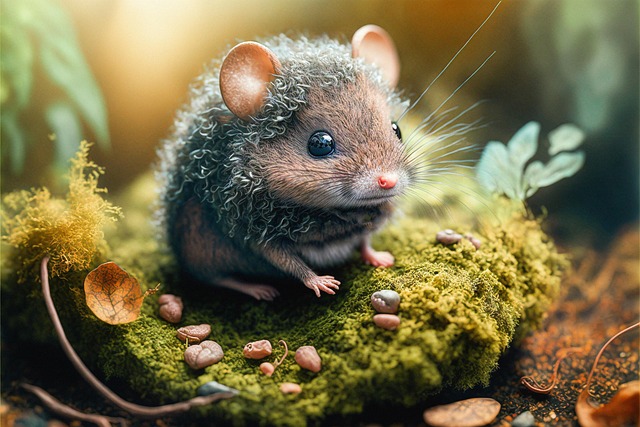 Free ai generated mouse animal illustration