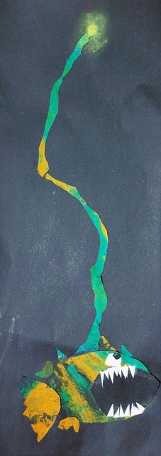 Free Hand Painted Paper Art photo and picture