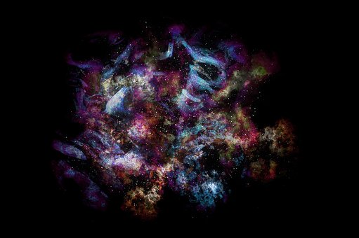 Galaxis, Raum, Universum, Sterne