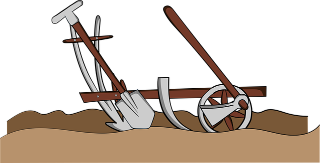 Free tools shovel agriculture vector