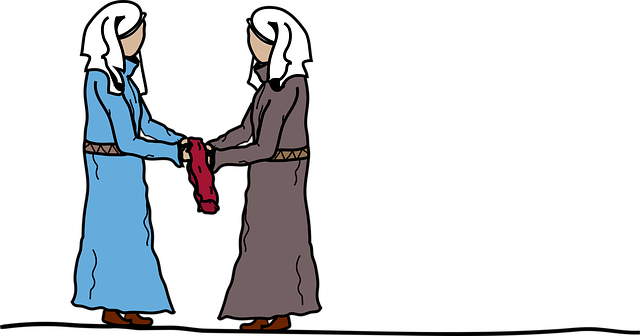Free women medieval material vector