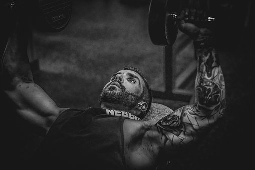 Mann, Sterk, Fitness, Treningsstudio