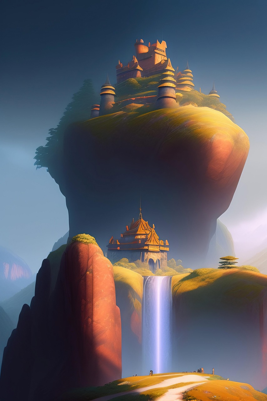 Download Ai Generated Castle Fortress Royalty-Free Stock Illustration ...