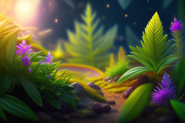 Download free HD stock image of Ai Generated Nature Free ai generated nature path illustration