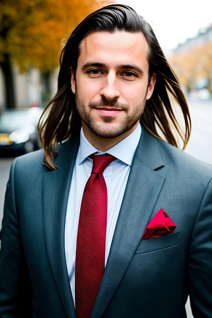 Mand, Business Mand, Model, By, Udendørs