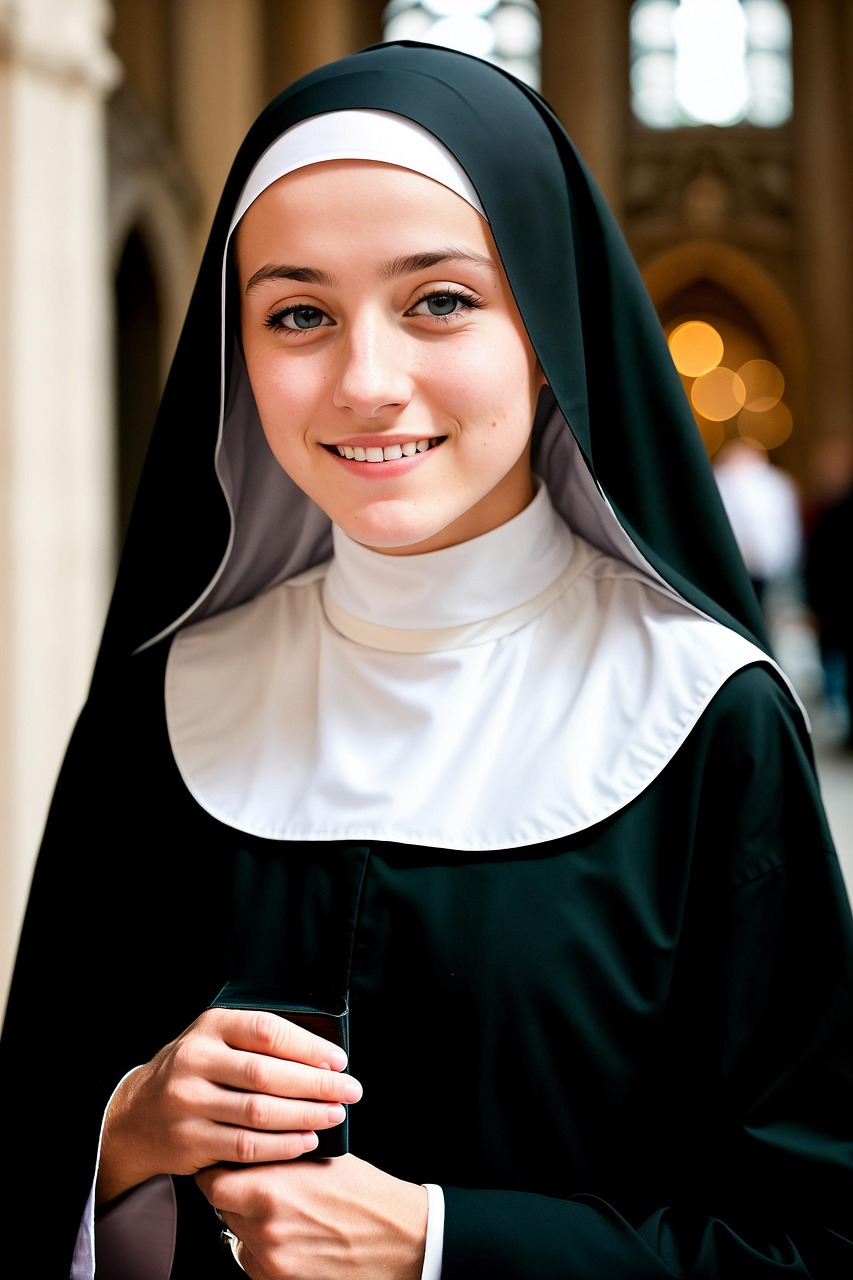 Download Nun Female Portrait Royalty Free Stock Illustration Image Download Nun Female Portrait Royalty Free Stock Illustration Image