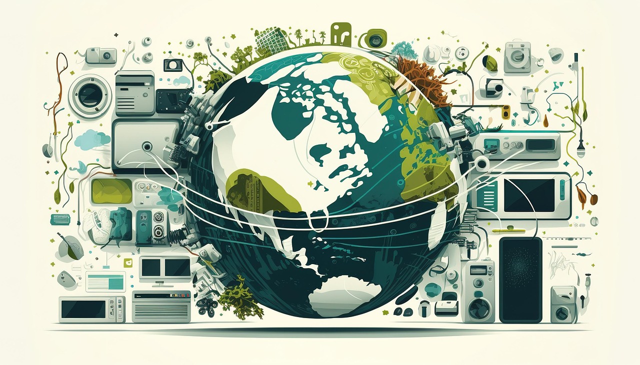 Download Earth, Electricity. RoyaltyFree Stock Illustration