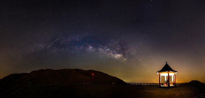 Céu, Noite, Céu Estrelado, Natureza