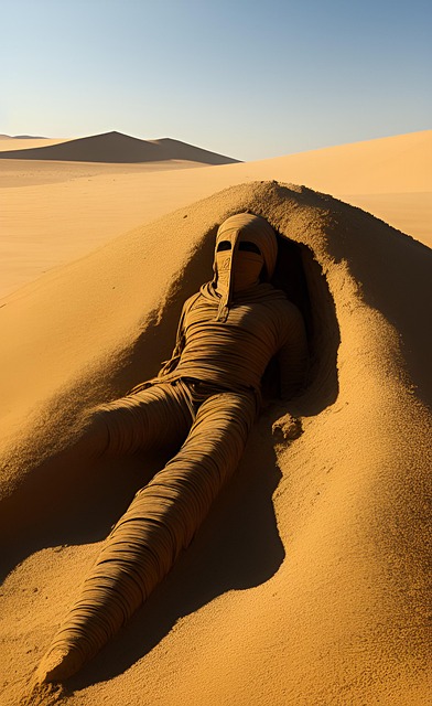 Free egypt sand desert illustration