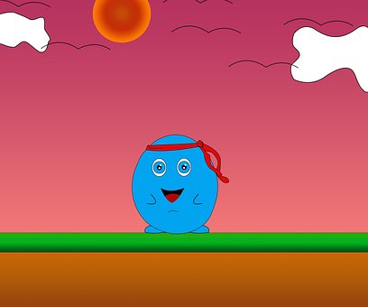 Free Blue View photo and picture