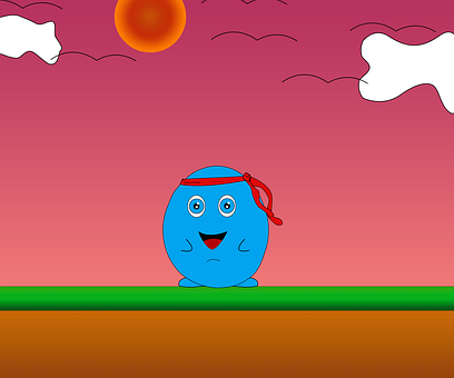 Free Blue View illustration and picture