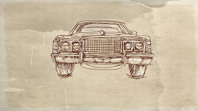 Free car ancient epoch illustration