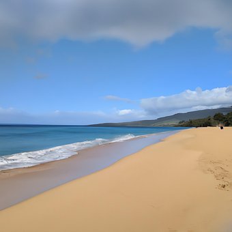 Free Beach Sea illustration and picture