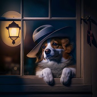 Free Ai Generated Dog illustration and picture