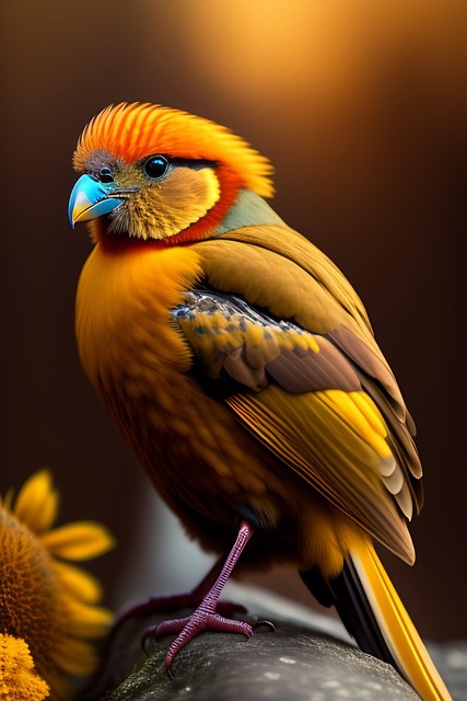 Download free HD stock image of Ai Generated Birds Free ai generated birds tree illustration