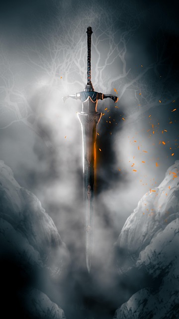 Free sword nature wallpaper illustration