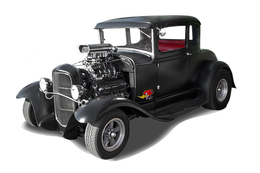 Hot Rod, Muskel Bil, Gennemsigtig