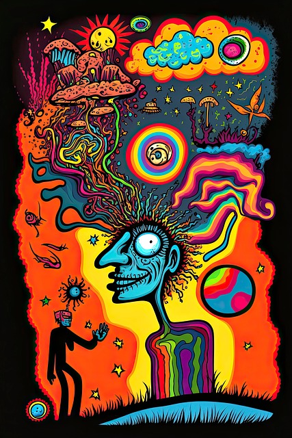 Hippie, Regenbogen, Psychedelisch, Natur