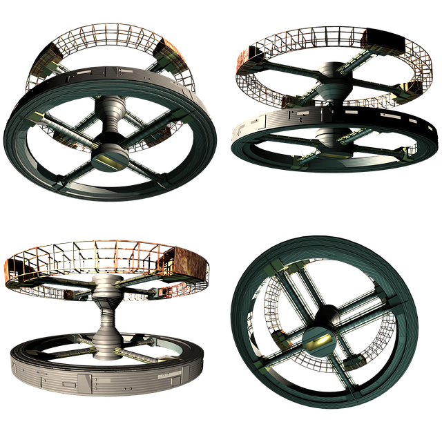 Free space station station 5 transparent illustration